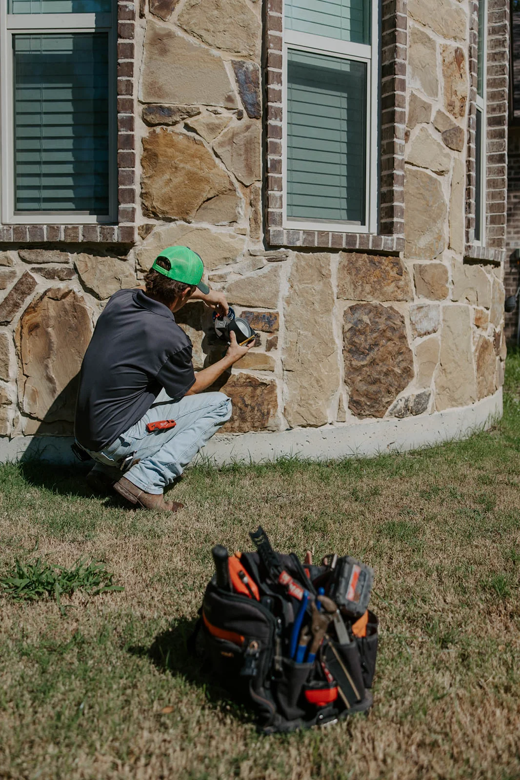 Electrician working - Grayson County