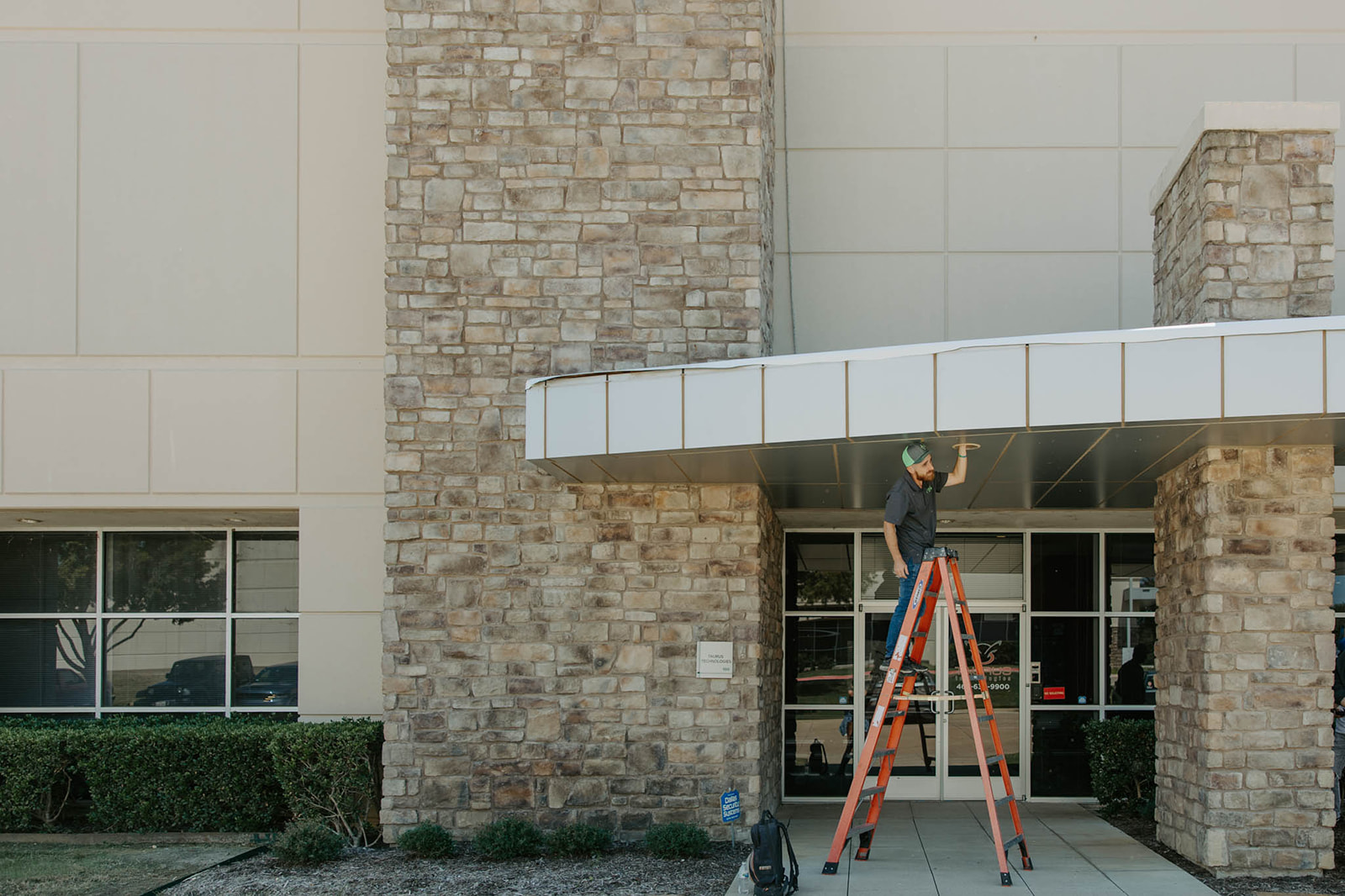 Electrician working on Office Space-1