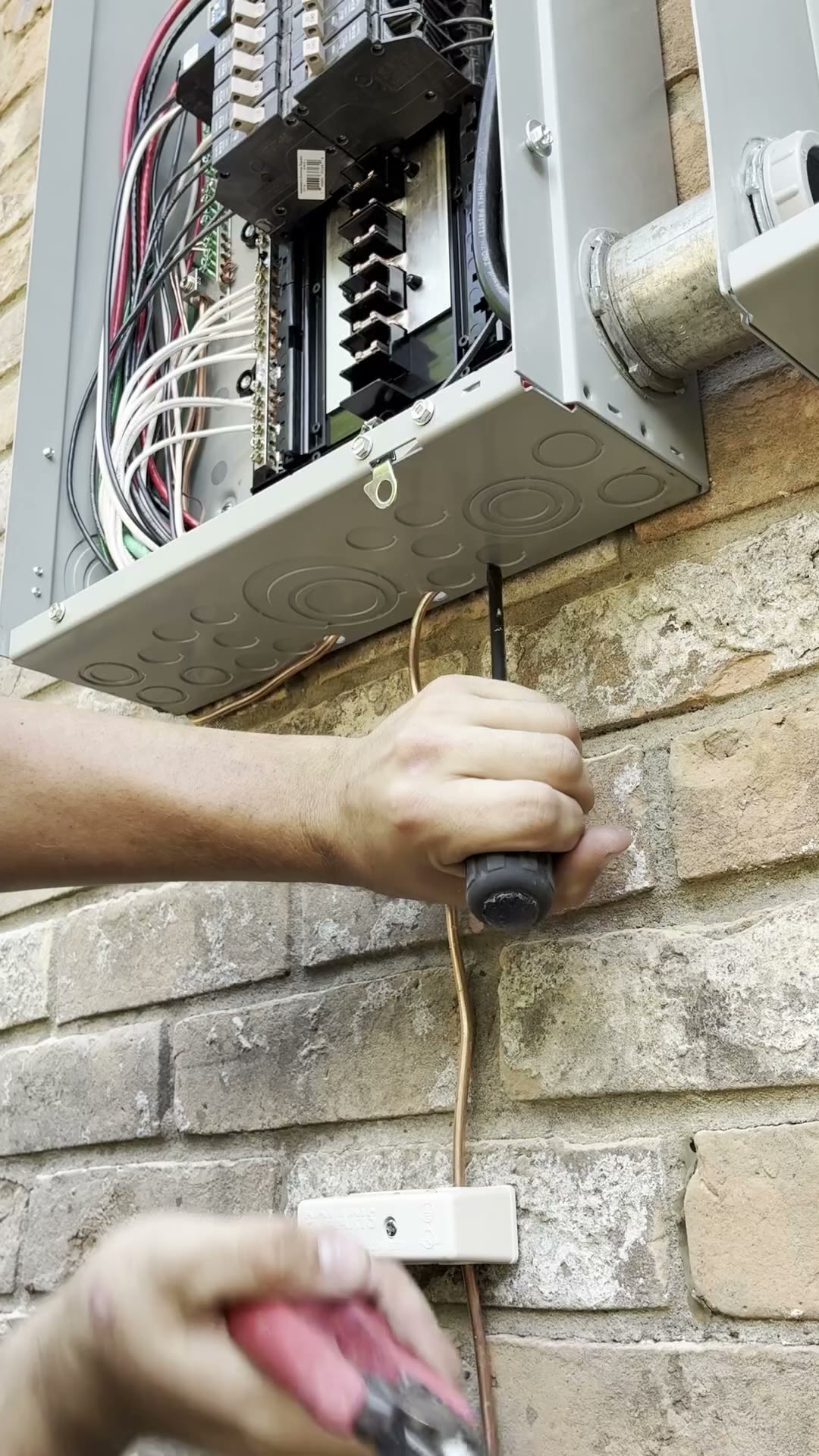 Whole-home surge protector installed by Top Notch Electrician